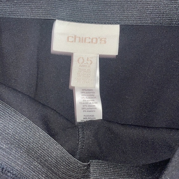 Chicos Patterned Slacks - Picture 3 of 3